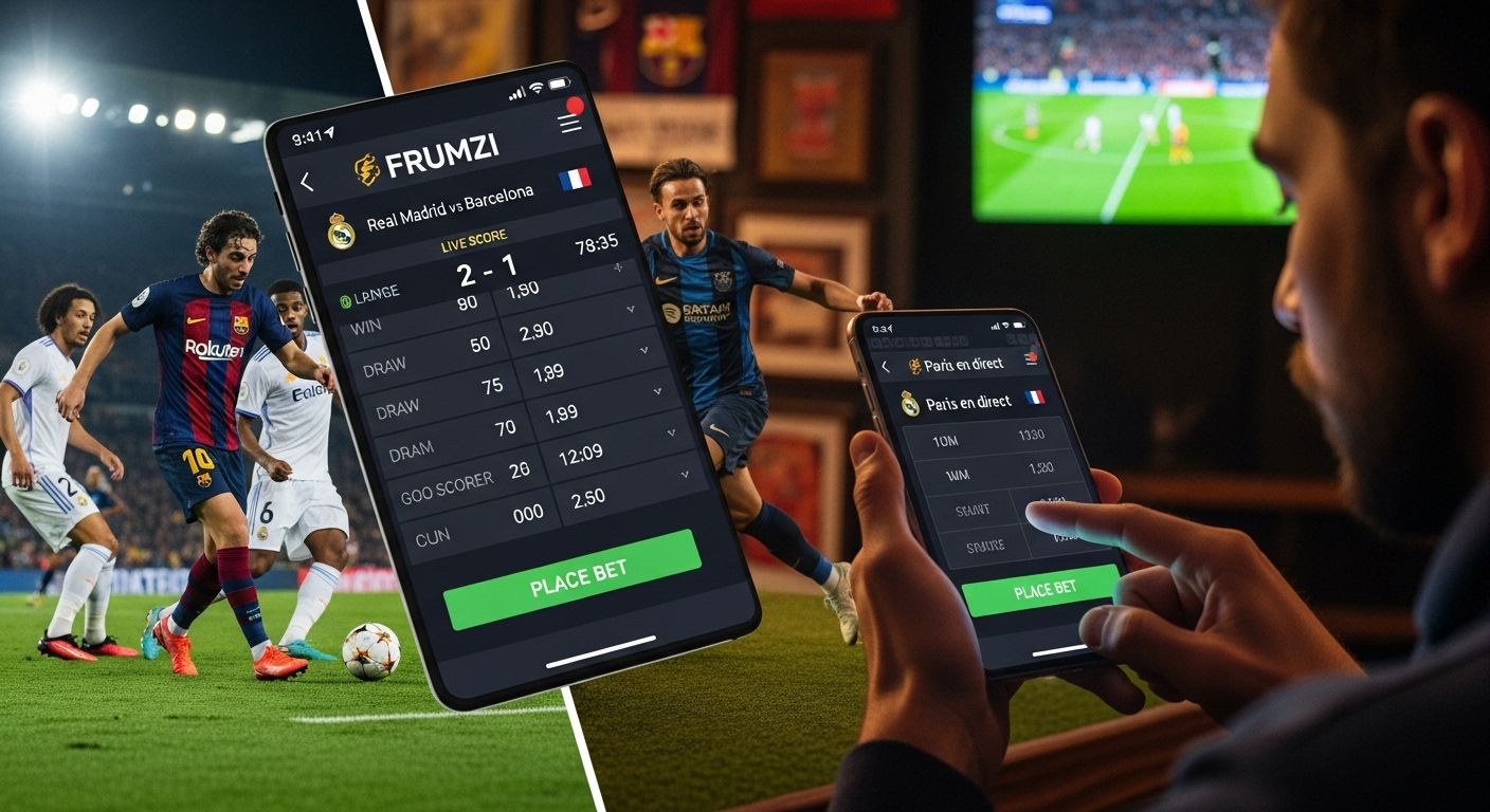 Fonctionnalités de paris en direct sportsbook features
